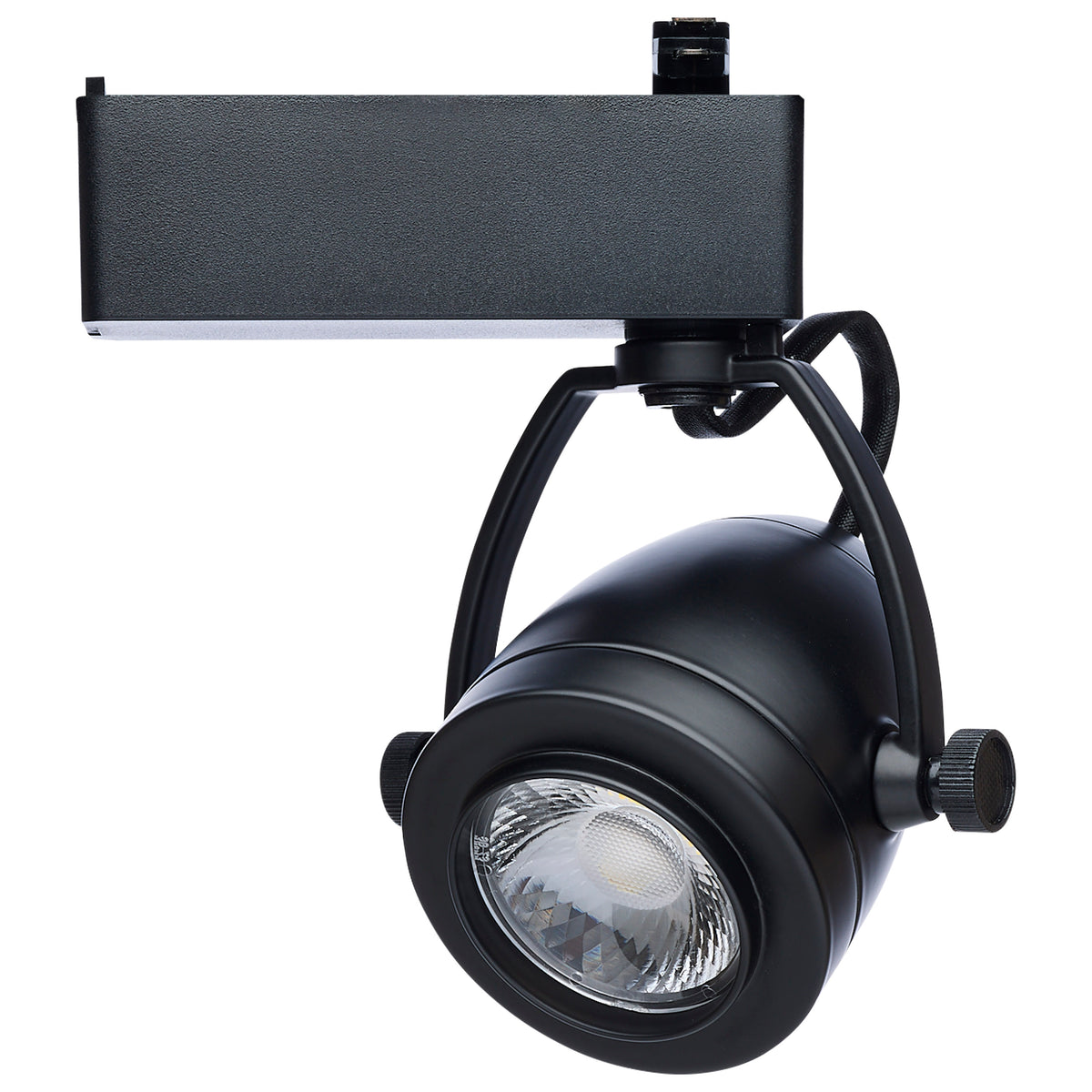 12 Watt LED Track Head - Starfish EnabLED - Pinch Back - Black Finish - 120 Volt - RGBTW - H-Style