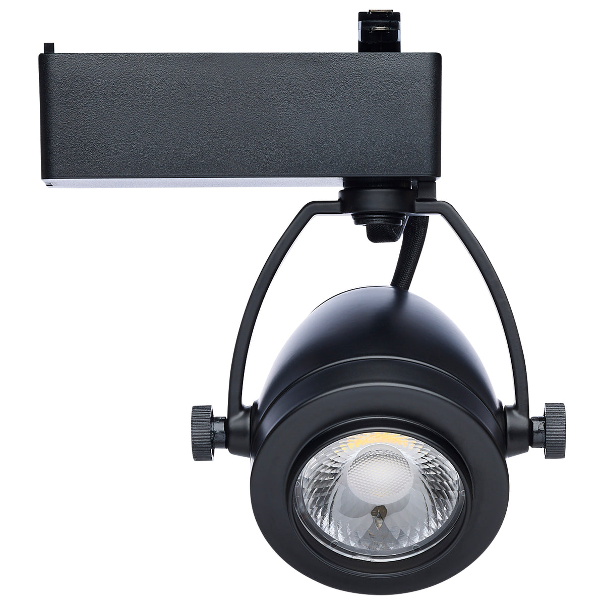 12 Watt LED Track Head - Starfish EnabLED - Pinch Back - Black Finish - 120 Volt - RGBTW - H-Style