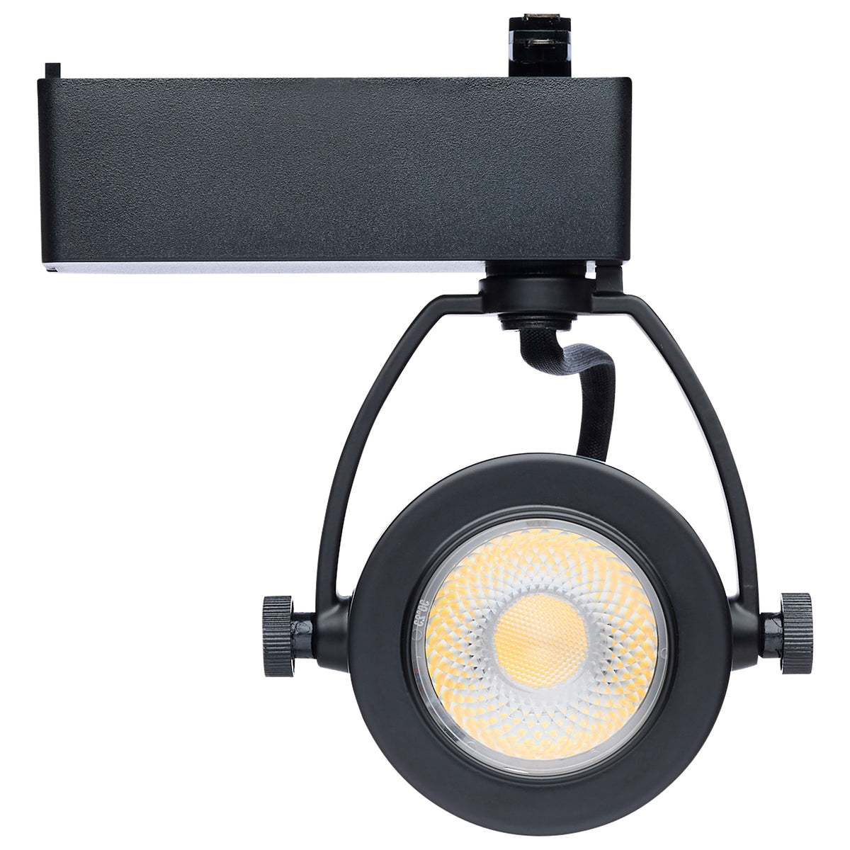 12 Watt LED Track Head - Starfish EnabLED - Pinch Back - Black Finish - 120 Volt - RGBTW - H-Style