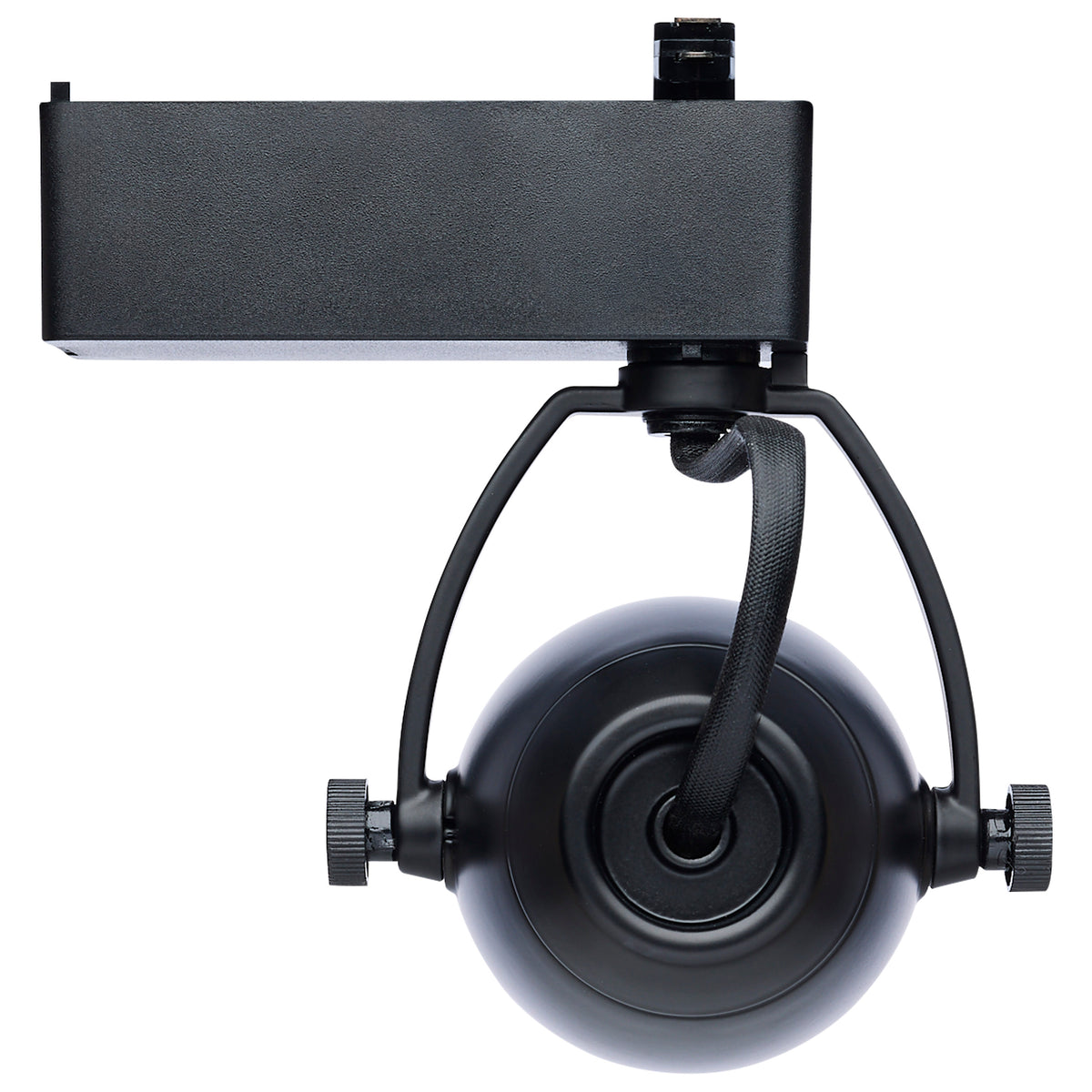 12 Watt LED Track Head - Starfish EnabLED - Pinch Back - Black Finish - 120 Volt - RGBTW - H-Style