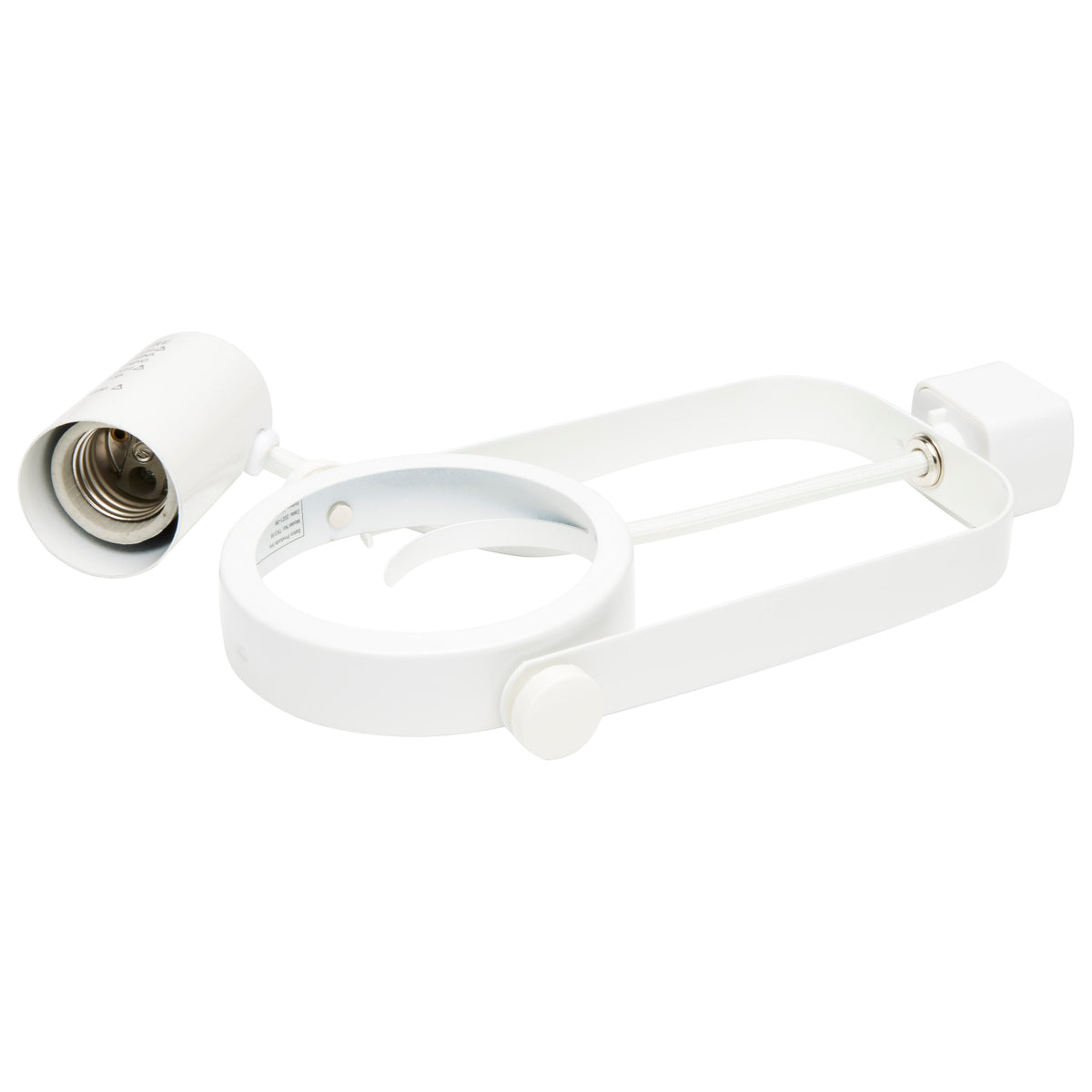 3 Light - PAR30 - Gimbal Ring Track Kit - 4 foot Track - White - H-Style