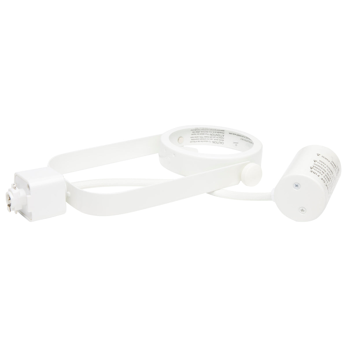3 Light - PAR30 - Gimbal Ring Track Kit - 4 foot Track - White - H-Style