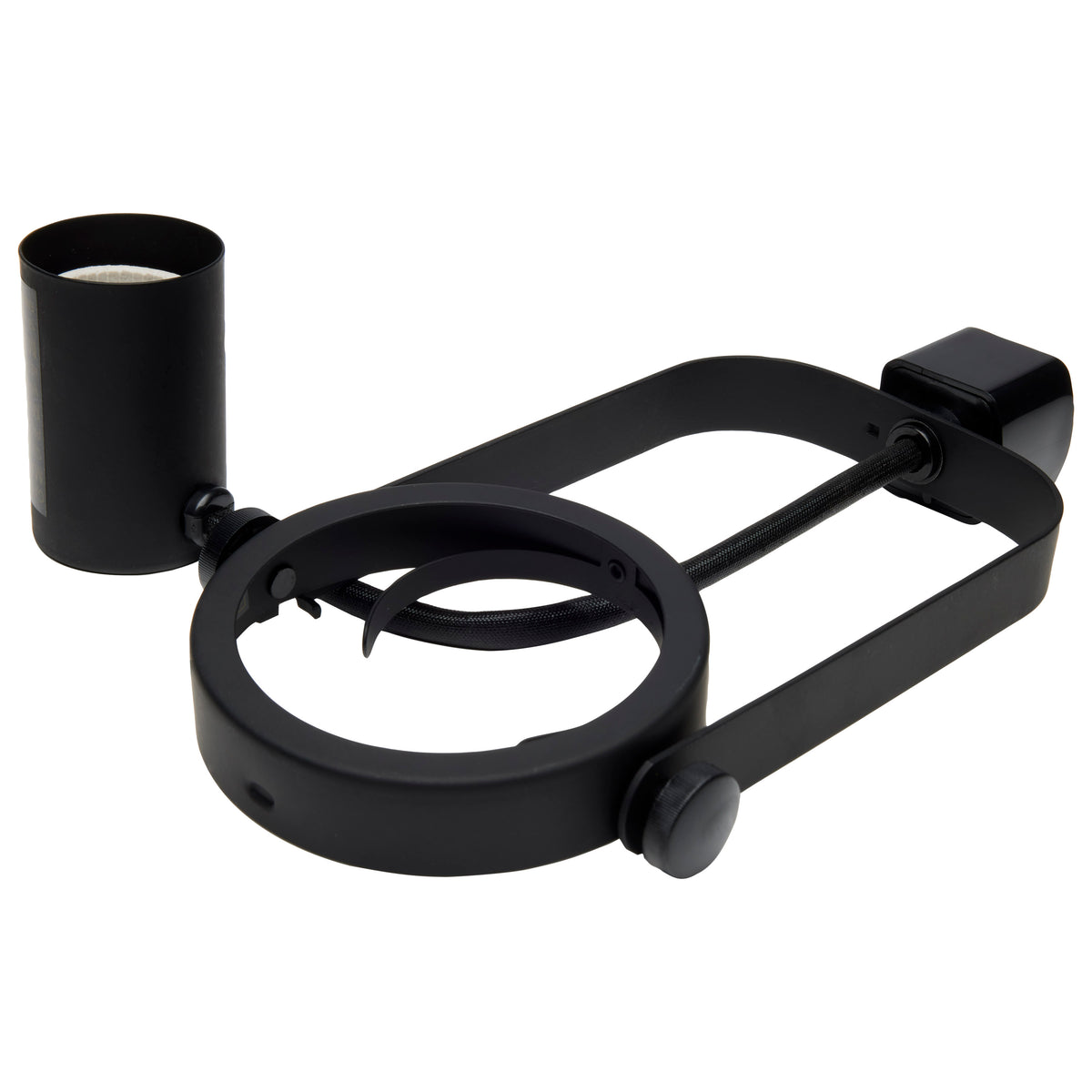 3 Light - PAR30 - Gimbal Ring Track Kit - 4 foot Track - Black - H-Style