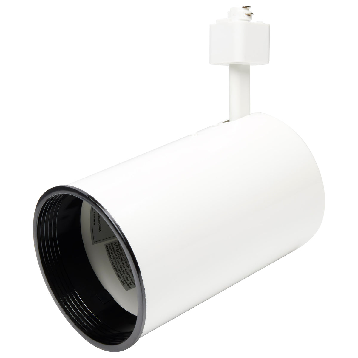 3 Light - R30 - Straight Cylinder Track Kit - 4 foot Track - White - H-Style