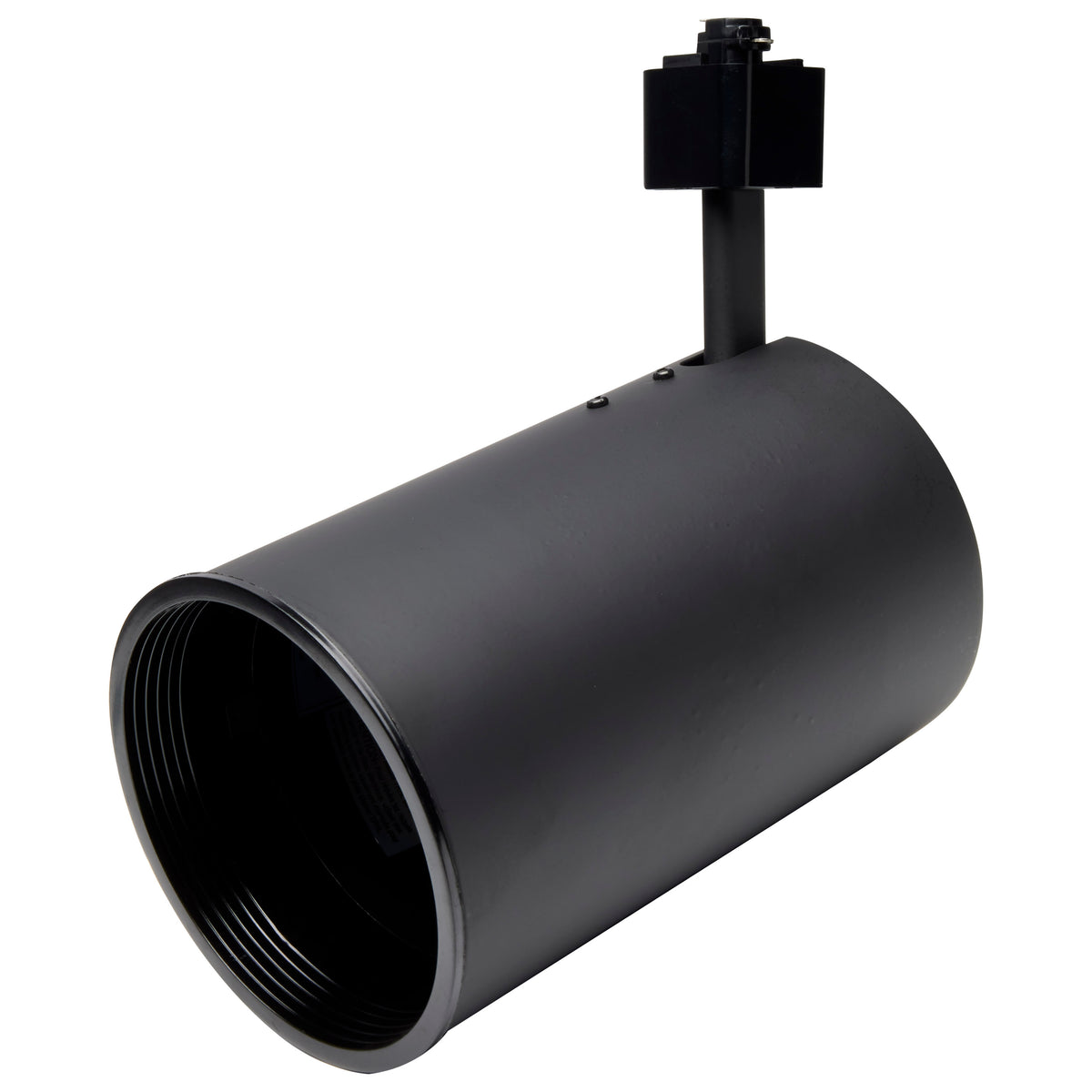 3 Light - R30 - Straight Cylinder Track Kit - 4 foot Track - Black - H-Style