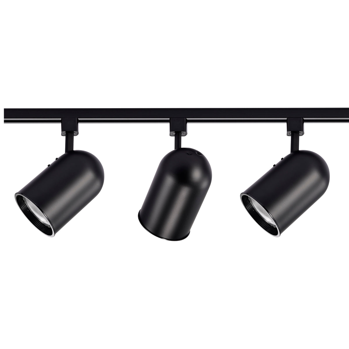 3 Light - R30 - Bullet Cylinder Track Kit - 4 foot Track - Black - H-Style