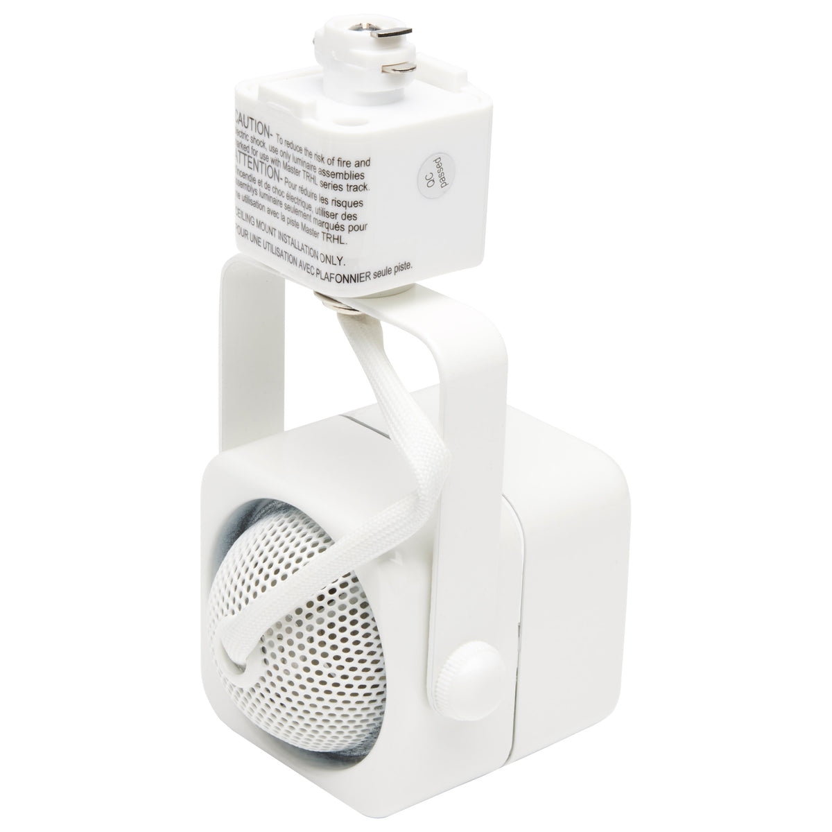 3 Light - MR16 - Square Track Kit - 4 foot Track - Line Voltage - White - H-Style