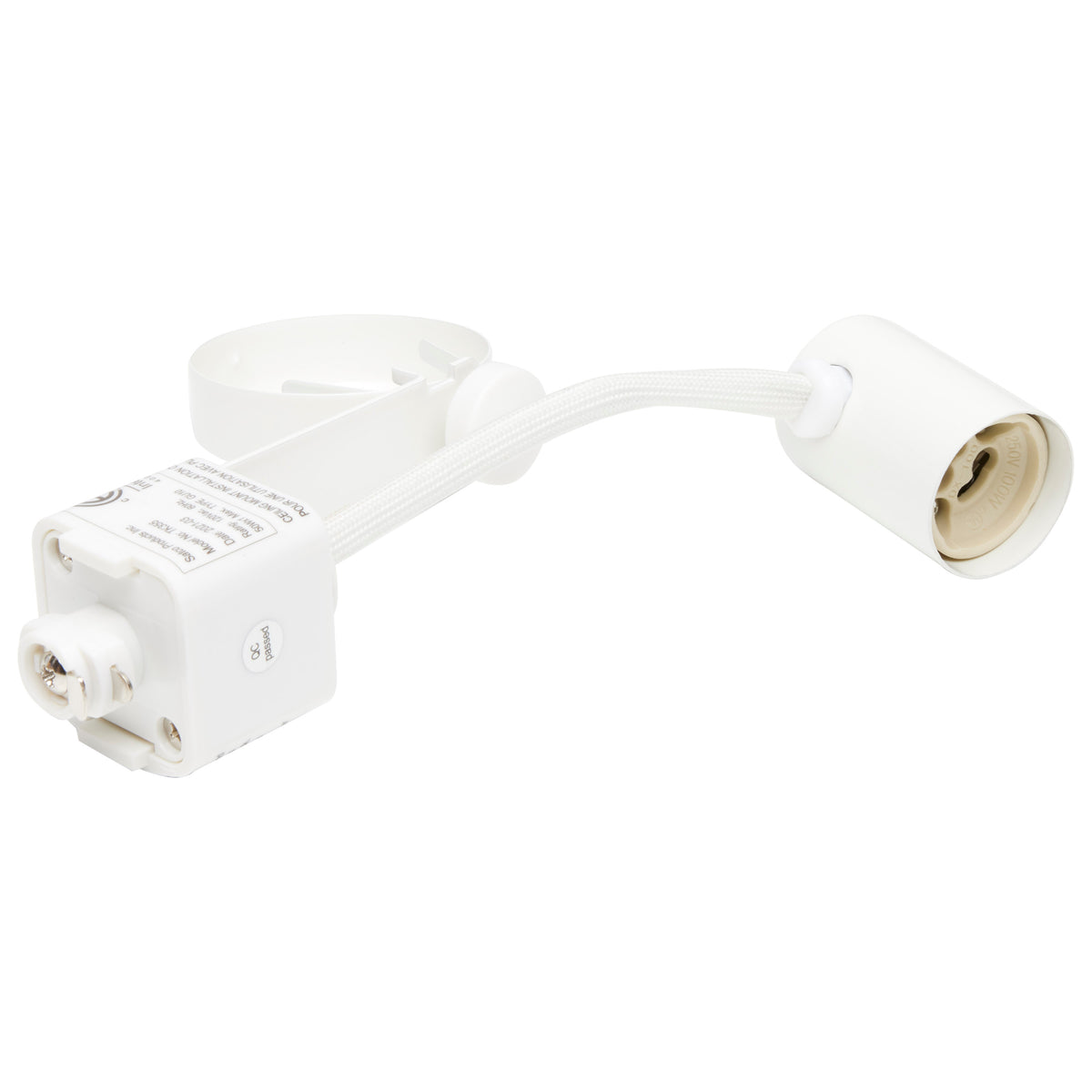 3 Light - MR16 - Gimbal Ring Track Kit - 4 foot Track - Line Voltage - White - H-Style