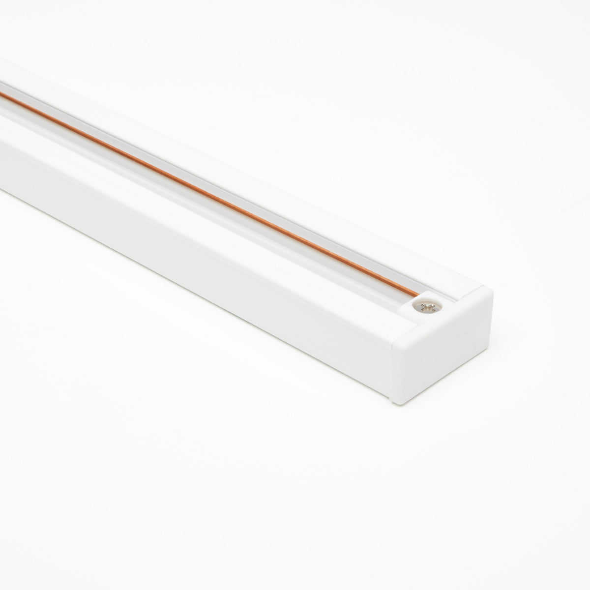 3 Light - MR16 - Gimbal Ring Track Kit - 4 foot Track - Line Voltage - White - H-Style