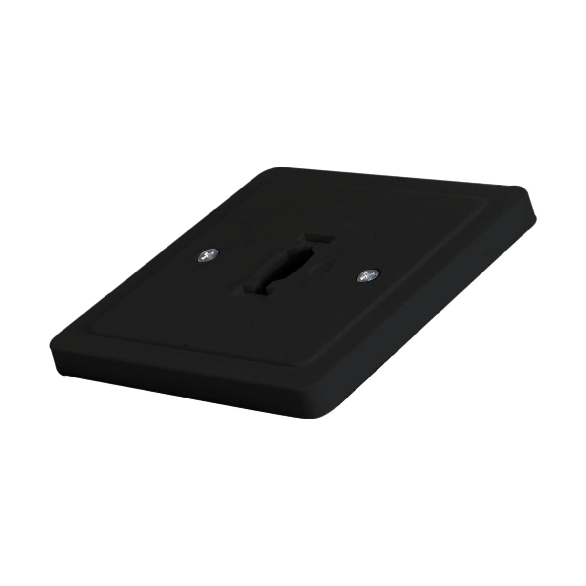 Monopoint Adapter - Black Finish - H-Style for ceiling fixtures and commercial spaces