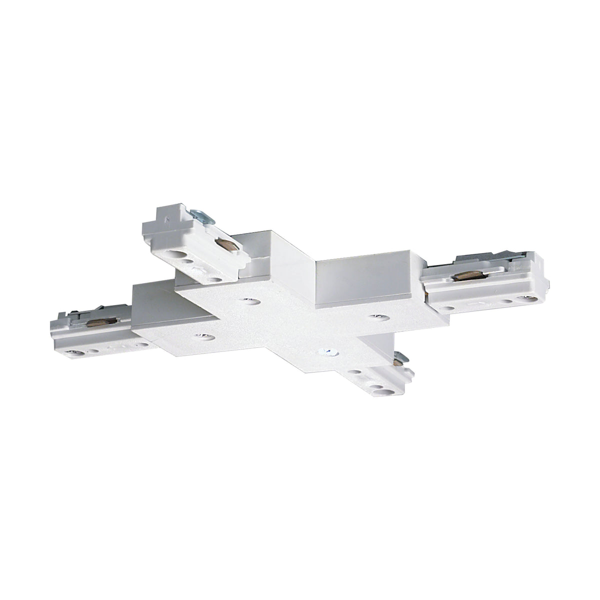 X Connector - White X Joiner - Traditional Style - White Finish - H-Style lighting product