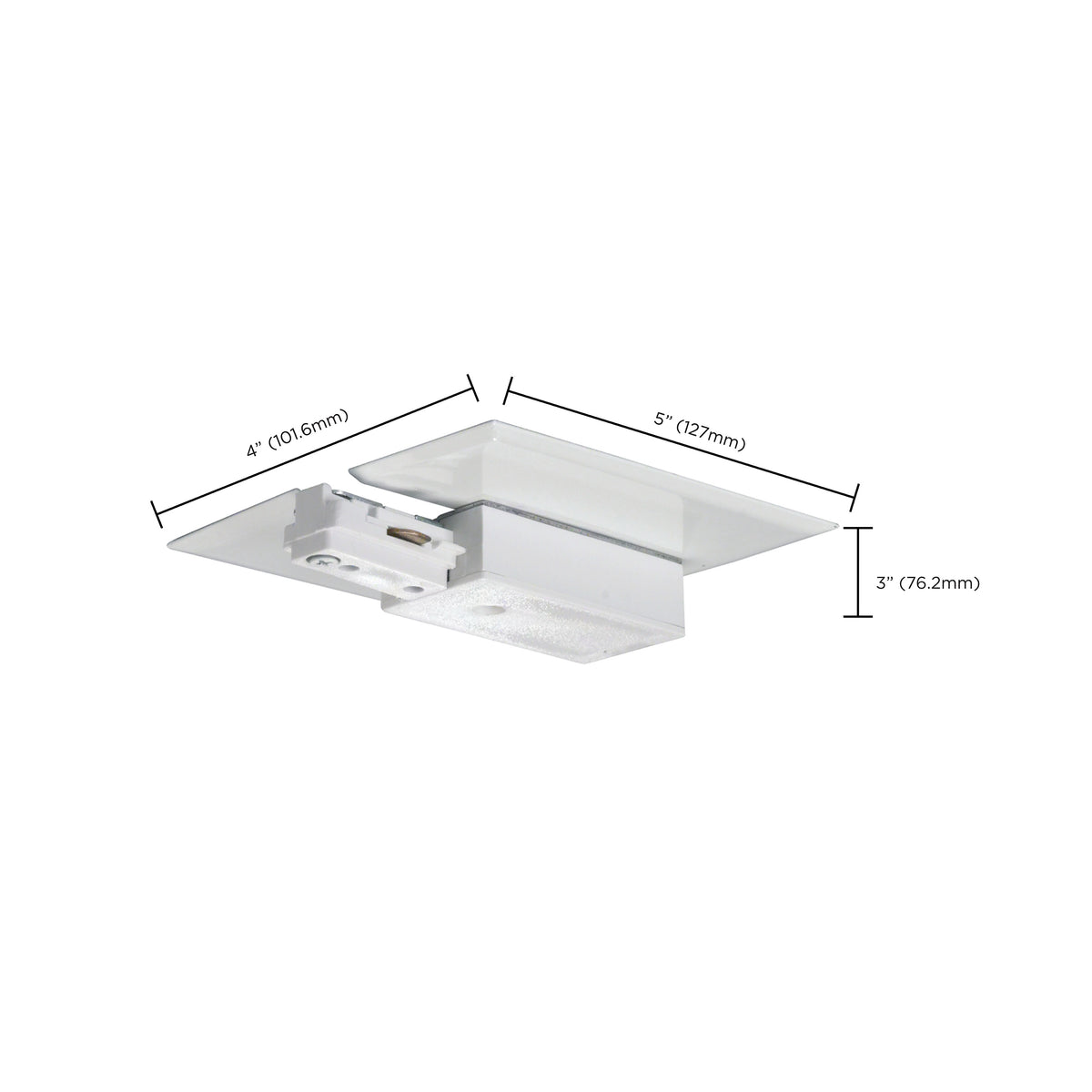Live End With Canopy - White Finish - H-Style