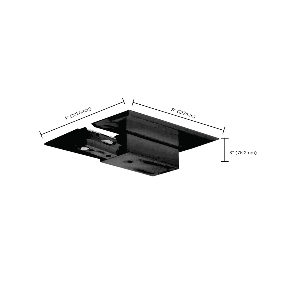 Live End With Canopy - Black Finish - H-Style