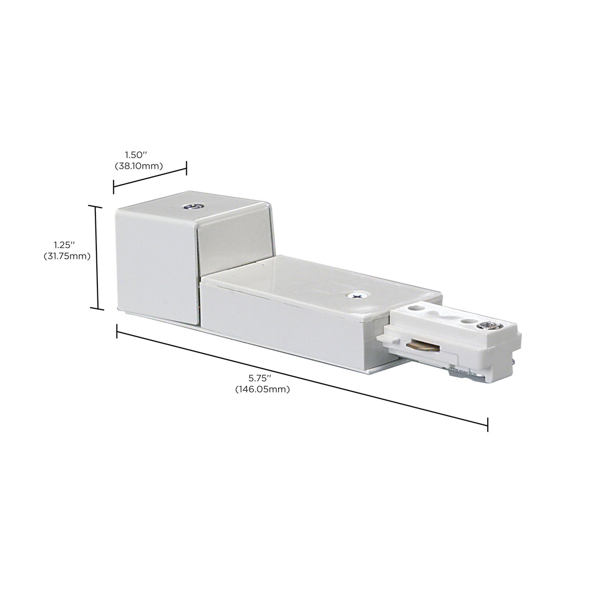 Conduit Live End - White Finish - Carded - H-Style
