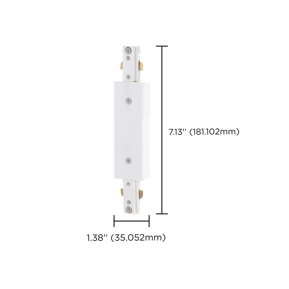Inline Power Feed - White Finish - H-Style