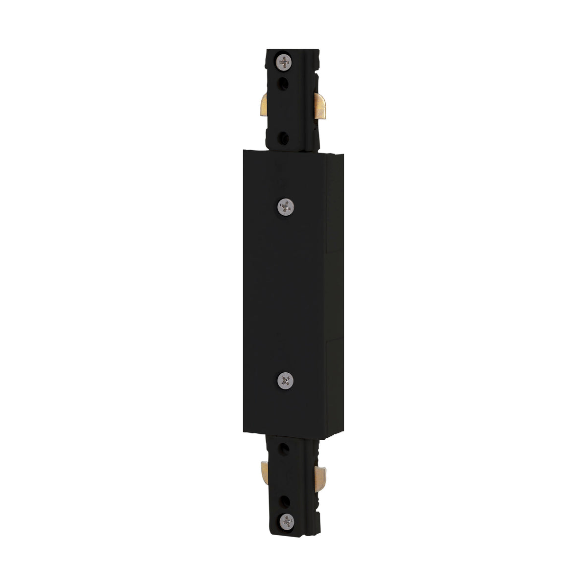 Inline Power Feed - Black Finish - H-Style bulb or fixture view