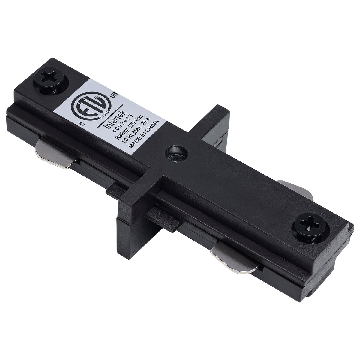 Mini Straight Connector - Brown Finish - H-Style