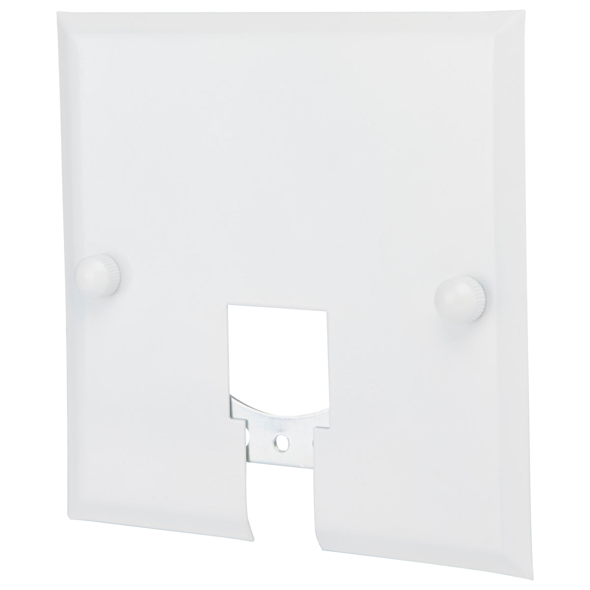 White Current Limiter Canopy Track Plate - H-Style lighting product