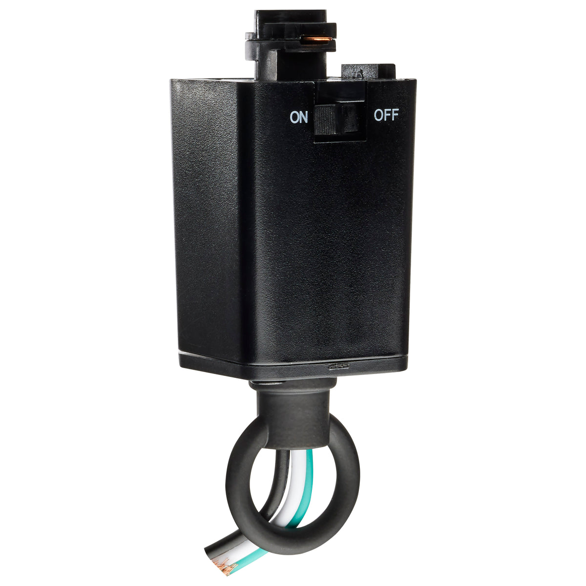Pendant Loop Track Adapter - Black Finish - H-Style product image