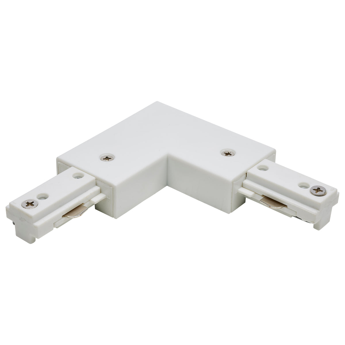 L Connector - Reverse Polarity - White Finish - H-Style lighting product