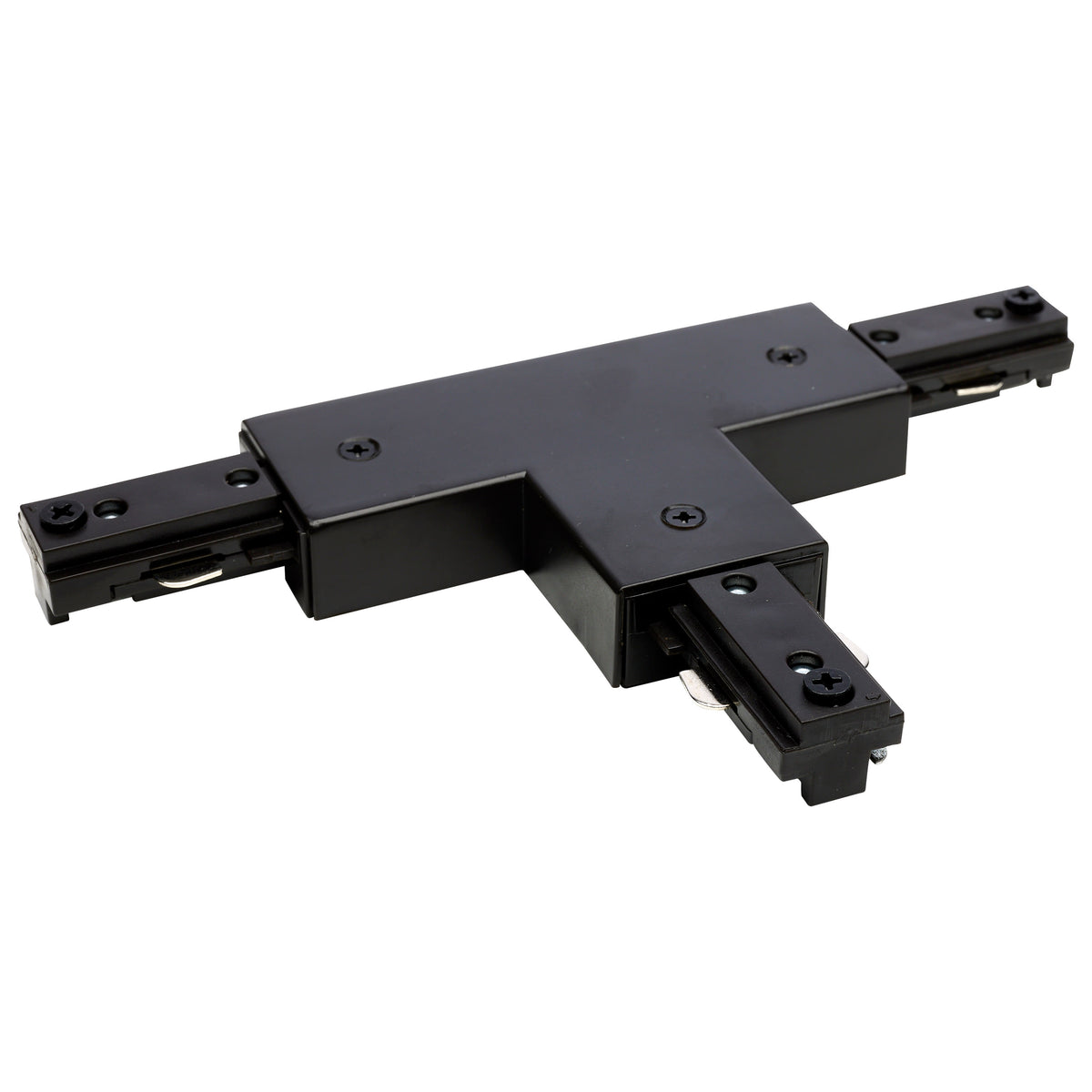 T Connector - Reverse Polarity - Brown Finish - H-Style bulb or fixture view