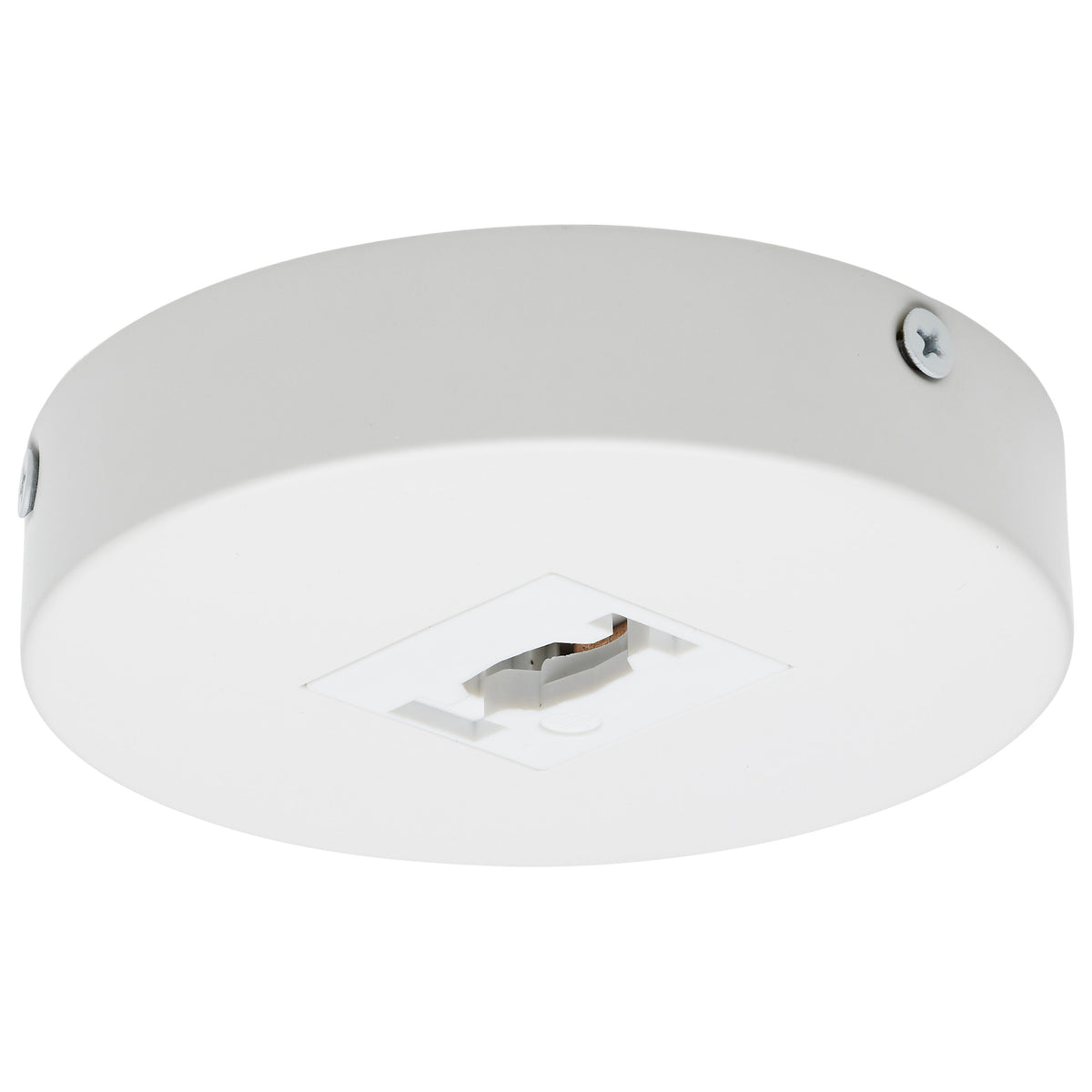Single Monopoint Adapter - Round - White Finish - H-Style lighting product