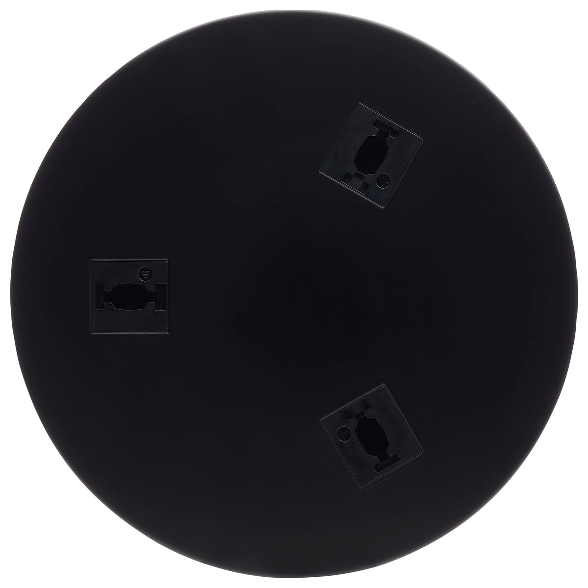 Triple Monopoint Adapter - Round - Black Finish - H-Style