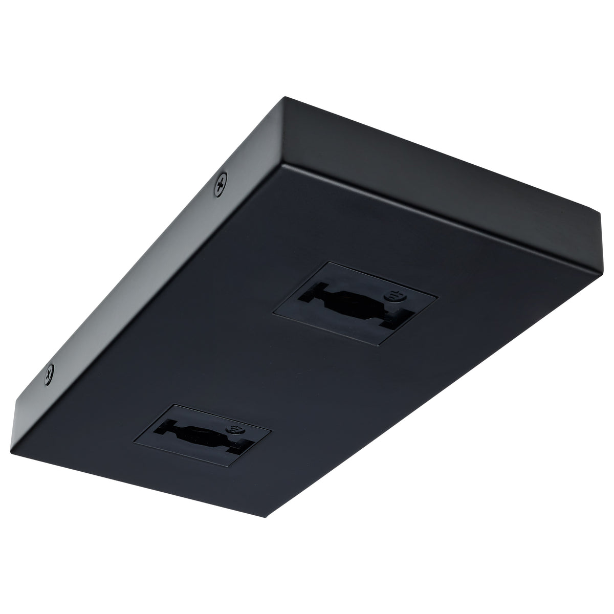 Double Monopoint Adapter - Rectangular - Black Finish - H-Style product image