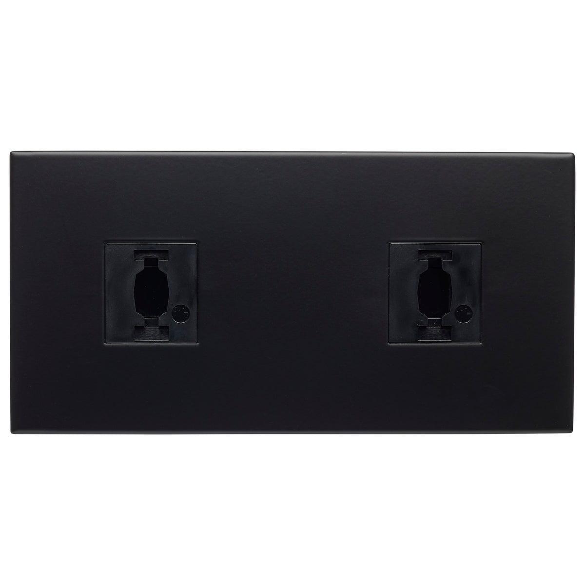 Double Monopoint Adapter - Rectangular - Black Finish - H-Style
