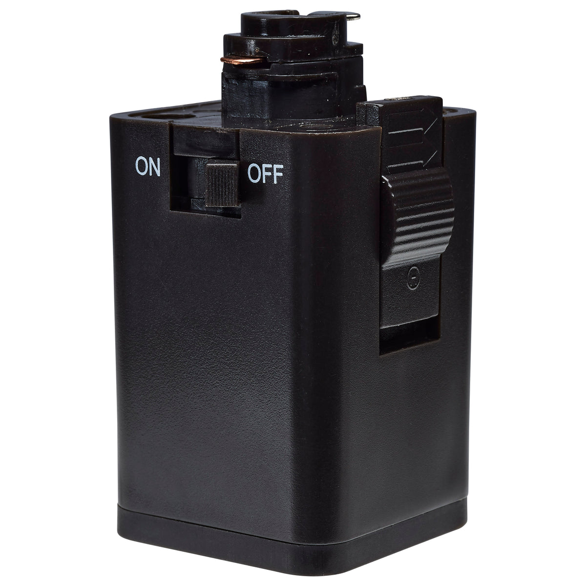 Outlet Track Adapter - Brown Finish - H-Style