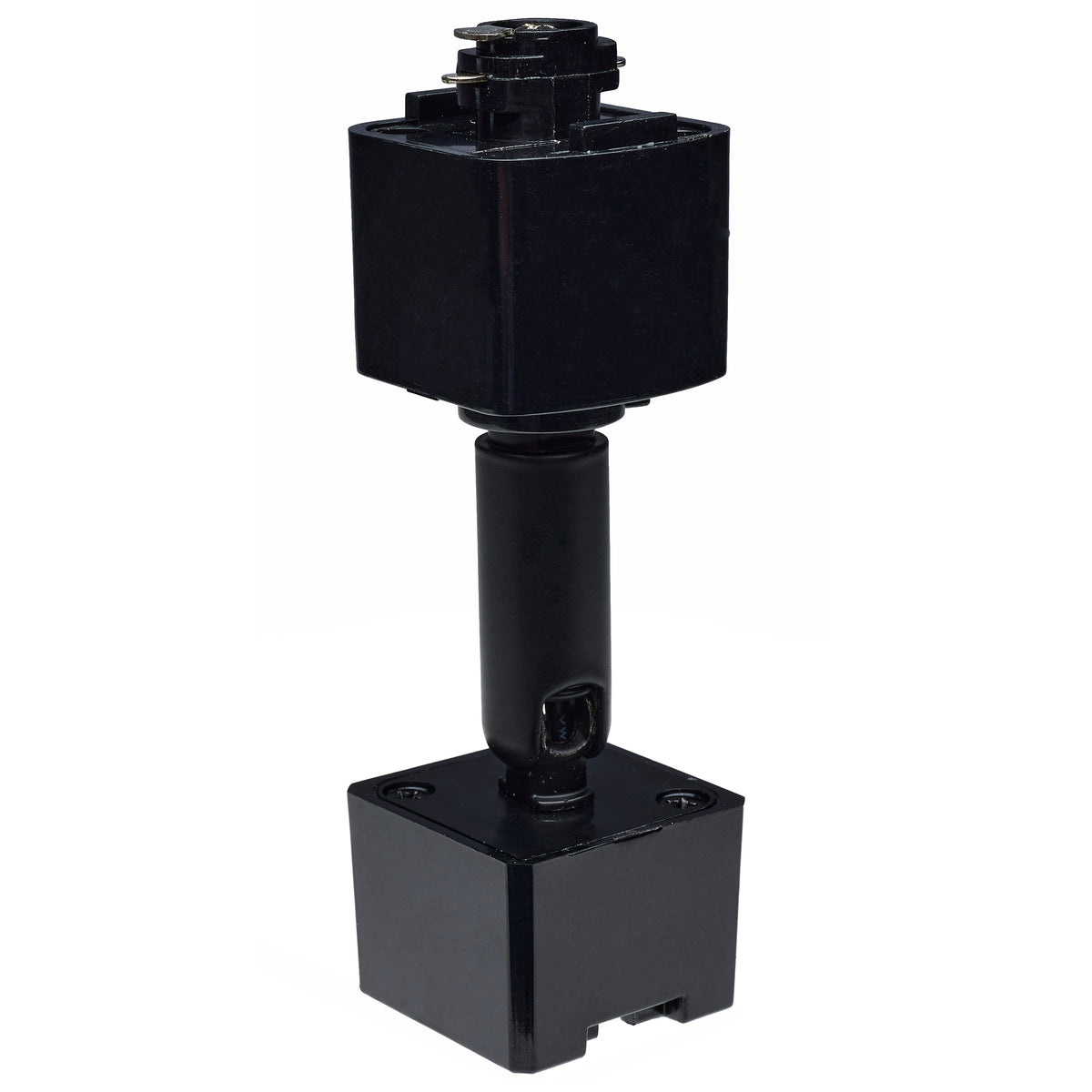 Sloped Ceiling Track Adapter - Black Finish - H-Style