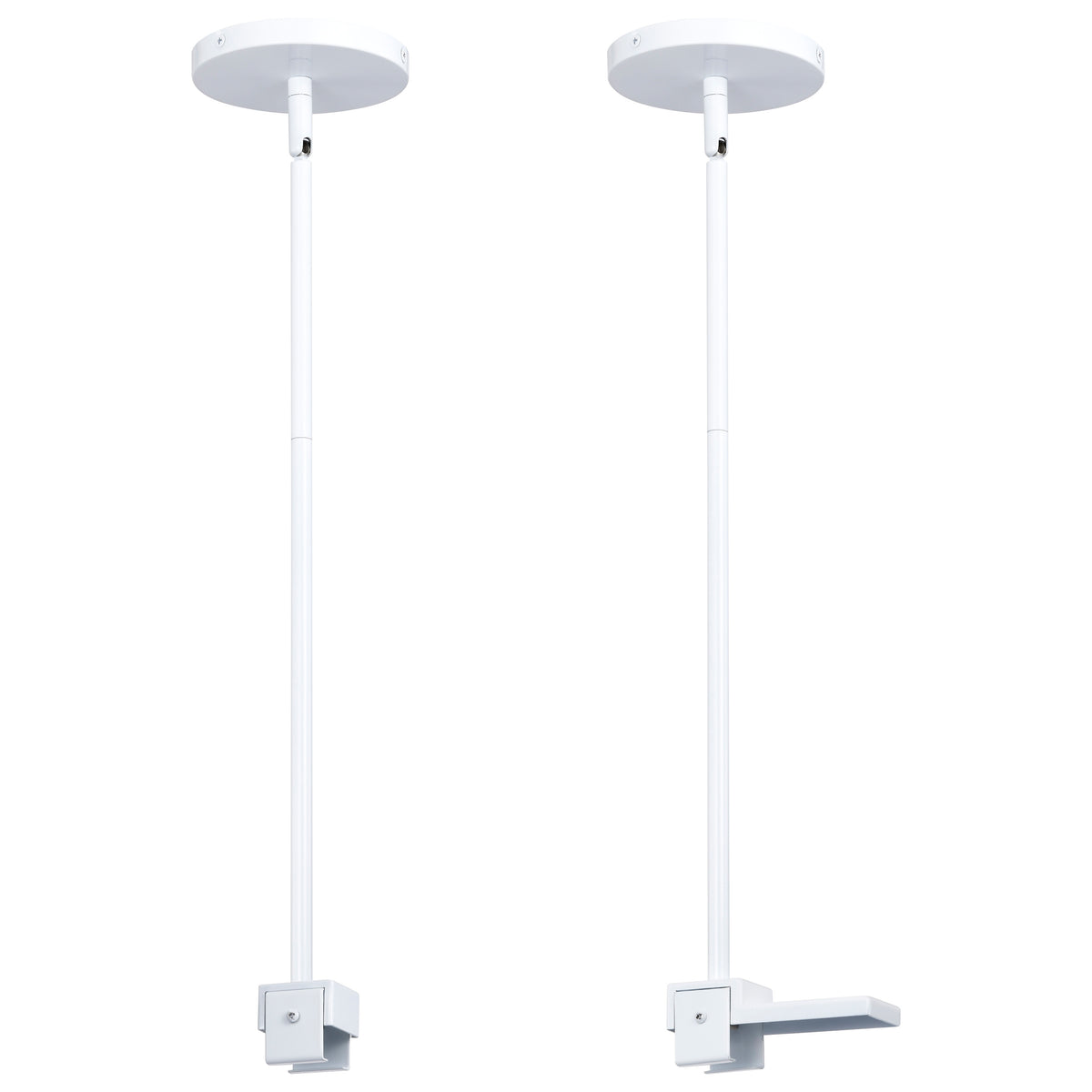 Adjustable Track Pendant Kit - White Finish - H-Style