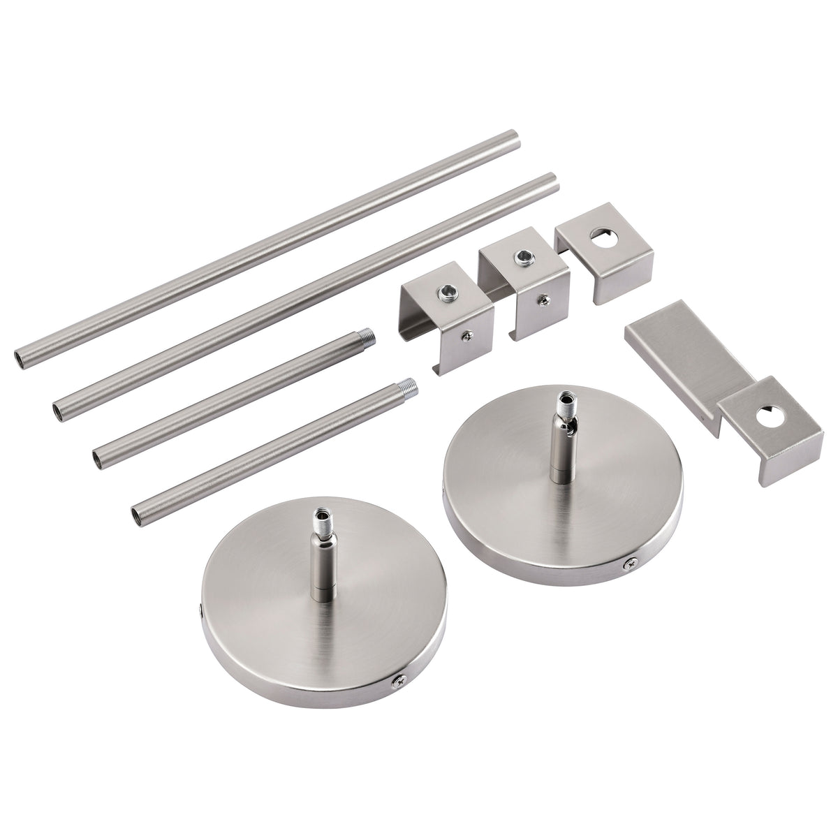 Adjustable Track Pendant Kit - Brushed Nickel Finish - H-Style lighting product