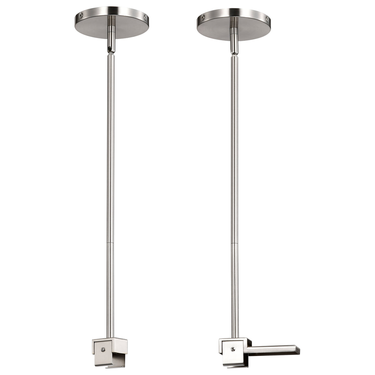 Adjustable Track Pendant Kit - Brushed Nickel Finish - H-Style