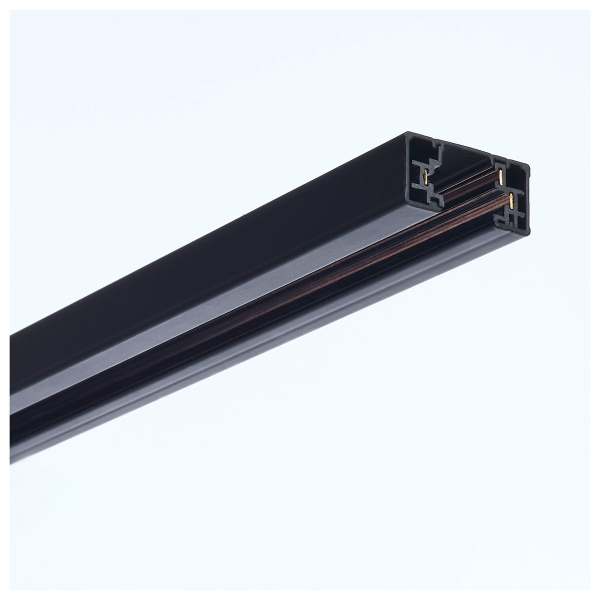 8' - Track - Black Finish - H-Style