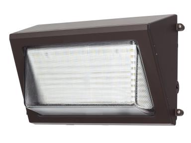 MaxLite Wallmax Compact Open Face Wall Pack, Wattage Selectable  120 5K B