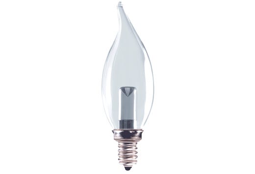 LED Decorative Chandelier (CA10) Bulb Candelabra (E12) 120V 25 LED product