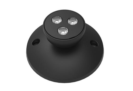 Emergence LED Single Remote Round Head Indoor - Black LED product