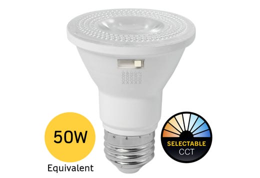 LED PAR20 Flood (40D) Color Selectable 2700K-5000K 7W (50W Equiv)