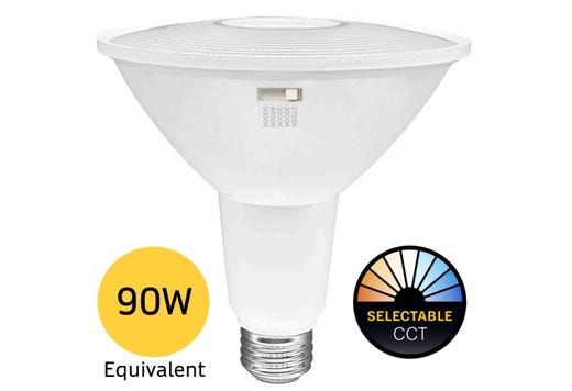 LED PAR38 Flood (40D) Color Selectable 2700K-5000K 13W (90W lighting product image