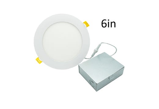 LED Select Slim Downlight 6in 11W Smooth Trim 2700K-5000K Color LED product
