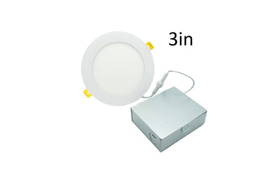 LED Select Slim Downlight 3in 6W Smooth Trim 2700K-5000K Color LED product