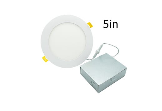 LED Select Slim Downlight 5in 10W Smooth Trim 2700K-5000K Color product image
