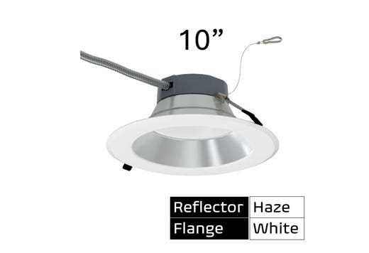 Commercial Retrofit Downlight, 10in, Lumen and CCT Select