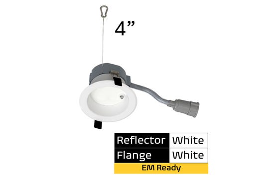 Commercial Retrofit Downlight, 4in, Emergency Battery Ready product image