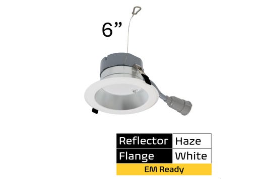 Commercial Retrofit Downlight, 6in, Emergency Battery Ready LED product