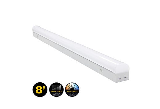 Select Linear Strip 8ft Selectable Wattage & Color Temp Diffused lighting product image