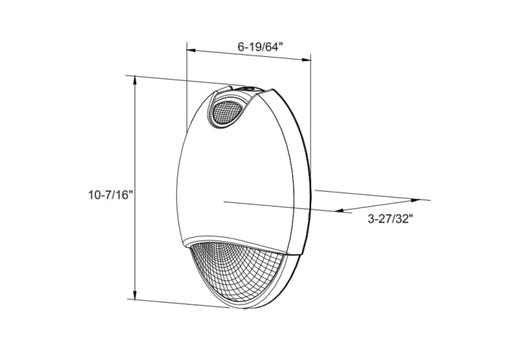 Evade Emergency Outdoor Wallpack (wet location rated)