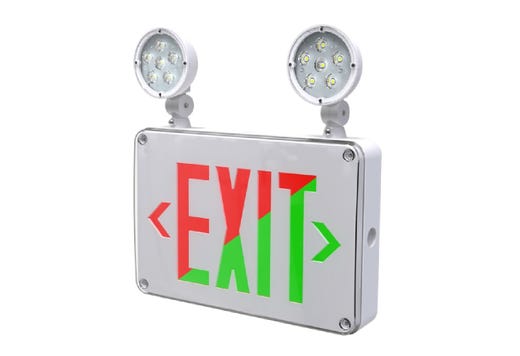 Emergence Series, Wet, Cold-Location, Combo, White Housing lighting product image
