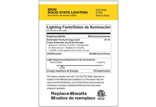 BR30 LED Flood Reflector - Performance Series